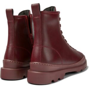 Camper Brutus K400325-024 Burgundy Ankle Boots for Women