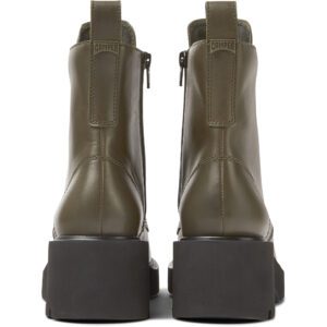 Camper Milah K400577-006 Green Lace-up Boots for Women