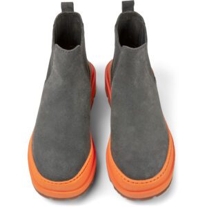 Camper Brutus Trek K400646-002 Grey Ankle Boots for Women