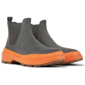 Camper Brutus Trek K400646-002 Grey Ankle Boots for Women