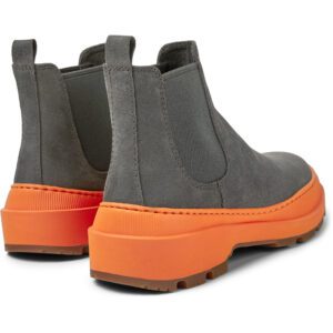 Camper Brutus Trek K400646-002 Grey Ankle Boots for Women