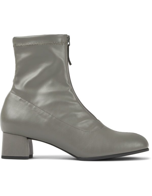 Camper Katie K400679-004 Grey Ankle Boots for Women