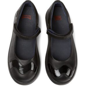 Camper Twins K800508-001 Black Ballerinas for Kids