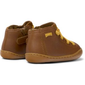 Camper Peu K900131-020 Brown Ankle Boots for Kids