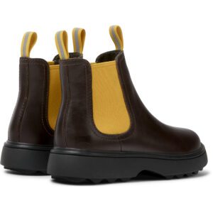 Camper Norte K900149-014 Καφε & Κίτρινα Παιδικά Μποτάκια