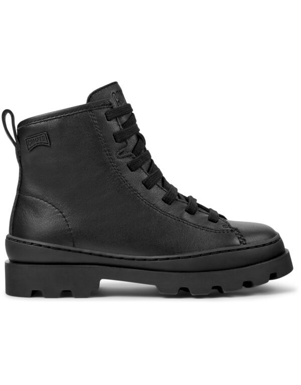 Camper Brutus K900179-002 Black Ankle Boots for Kids