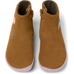 Camper Twins K900216-006 Brown Ankle Boots for Kids
