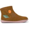 Camper Twins K900216-006 Brown Ankle Boots for Kids