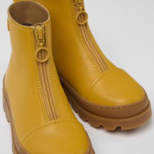 Camper Brutus K900274-004 Yellow Boots for Kids