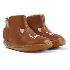 Camper Twins K900294-002 Brown Boots for Kids