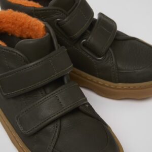 Camper Kiddo K900303-004 Green Boots for Kids