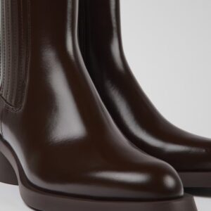 Camper Bonnie K400631-003 Brown Ankle Boots for Women