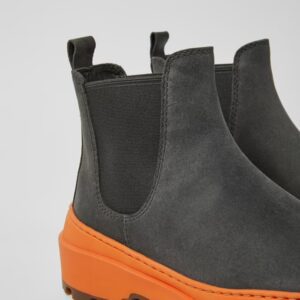 Camper Brutus Trek K400646-002 Grey Ankle Boots for Women