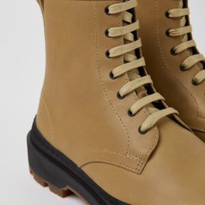 Camper Brutus Trek K400671-002 Beige Ankle Boots for Women