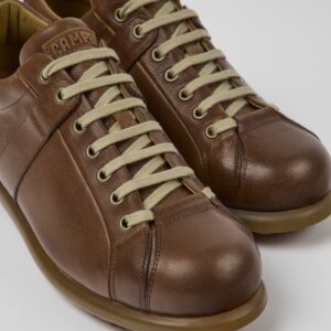 Camper Pelotas 17408-124 Καφέ Ανδρικά Casual Παπούτσια