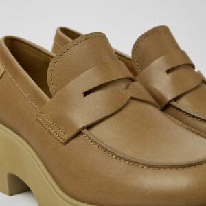 Camper Milah K201425-005 Beige Formal Shoes for Women