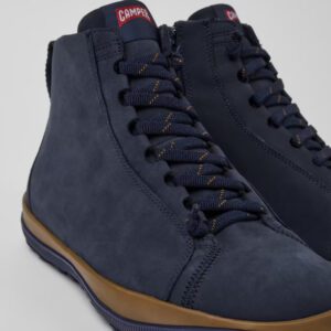 Camper Peu K300287-020 Blue Ankle Boots for Men