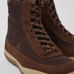 Camper Peu Pista K400650-003 Καφέ Γυναικεία Μποτάκια