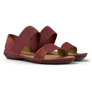 Camper Right 21735-085 Μπορντό Γυναικεία Πέδιλα