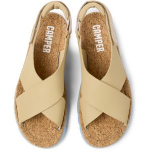 Camper Oruga K200157-048 Beige Sandals for Women