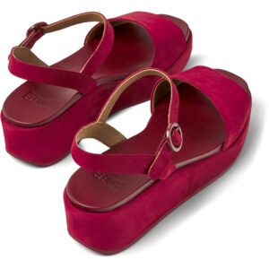 Camper Misia K200564-037 Burgundy Sandals for Women