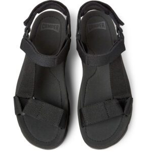 Camper Oruga Up K200851-004 Black Sandals for Women