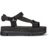 Camper Oruga Up K200851-004 Black Sandals for Women