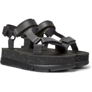 Camper Oruga Up K201037-024 Black Sandals for Women