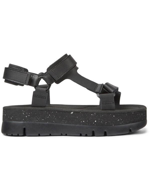 Camper Oruga Up K201037-024 Black Sandals for Women