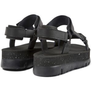 Camper Oruga Up K201037-024 Black Sandals for Women