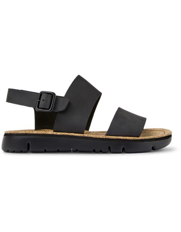 Camper Oruga K201038-001 Black Sandals for Women