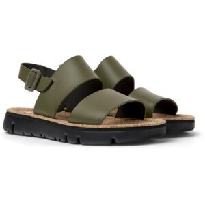 Camper Oruga K201038-016 Green Sandals for Women