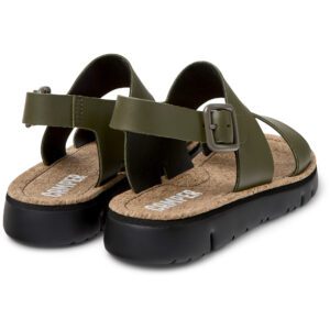 Camper Oruga K201038-016 Green Sandals for Women
