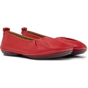 Camper Right K201364-009 Red Ballerinas for Women