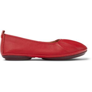 Camper Right K201364-009 Κόκκινες Γυναικείες Μπαλαρίνες