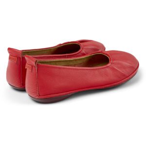 Camper Right K201364-009 Red Ballerinas for Women