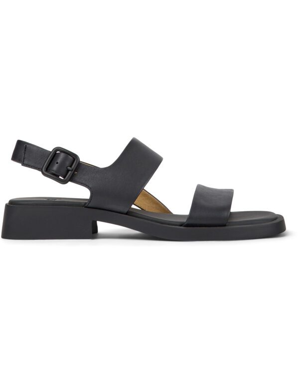 Camper Dana K201486-001 Black Sandals for Women