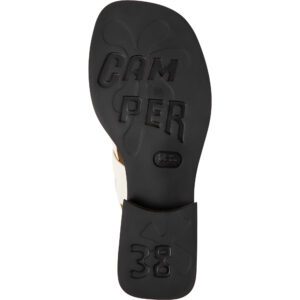 Camper Dana K201486-003 Λευκά Γυναικεία Πέδιλα
