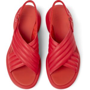 Camper Spiro K201494-002 Κόκκινα Γυναικεία Πέδιλα