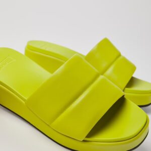 Camper Misia K201507-001 Green Sandals for Women