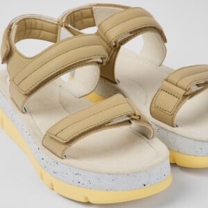 Camper Oruga K201509-007 Μπεζ Γυναικεία Πέδιλα