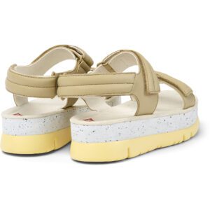 Camper Oruga K201509-007 Μπεζ Γυναικεία Πέδιλα