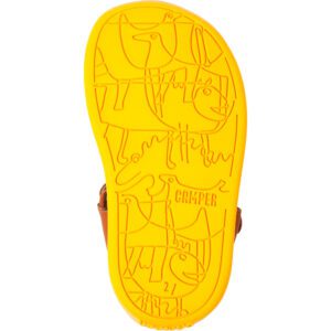 Camper Bicho K800362-011 Yellow Sandals for Kids