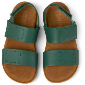 Camper Brutus K800490-009 Green Sandals for Kids