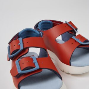 Camper Oruga K800495-006 Red Sandals for Kids