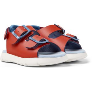 Camper Oruga K800495-006 Red Sandals for Kids