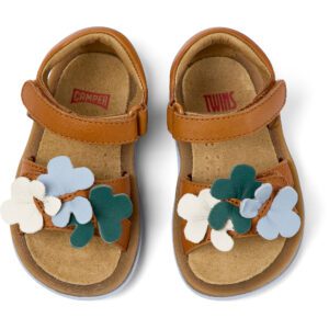 Camper Bicho Twins K800523-002 Καφέ Παιδικά Πέδιλα