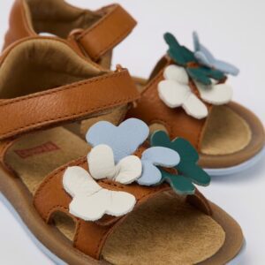 Camper Bicho Twins K800523-002 Καφέ Παιδικά Πέδιλα