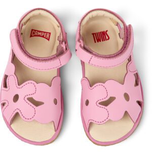 Camper Miko Twins K800525-002 Pink Sandals for Kids