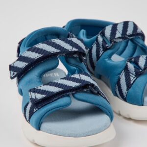 Camper Oruga K800527-001 Blue Sandals for Kids